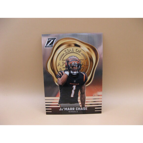 2023 Panini Zenith Jamarr Chase Zeal Of Approval #20 Cincinnati Bengals - Picture 1 of 2